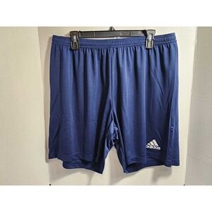 adidas Mens Entrada 22 Training Athletic Shorts Size XL Blue Soccer Training NWT